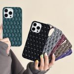 Gewebte, kühlende TPU-Telefonhülle in Volltonfarbe, For iPhone 16 Pro Max – Bild 2