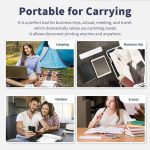 A41 203DPI Tragbarer Tattoo-Drucker Büro Arbeitszimmer Bluetooth HD Thermodrucker, A41 – Bild 12