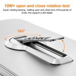 Backlack 360 Grad drehbarer Halter ohne Rahmen PC-Telefonhülle, For iPhone 15 Pro Max, For iPhone 15 Pro, For iPhone 15 Plus, For iPhone 15 – Bild 5