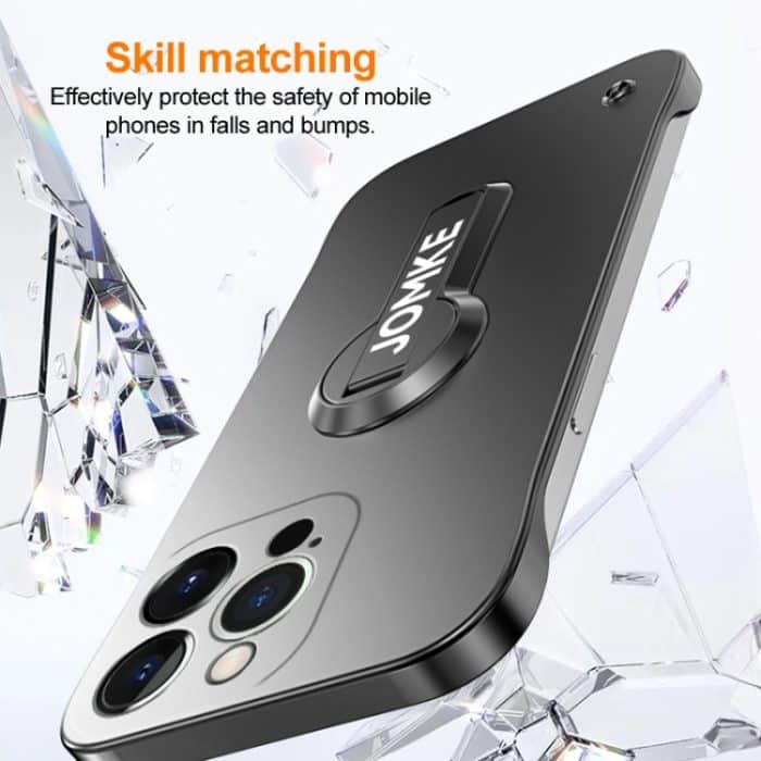 Backlack 360 Grad drehbarer Halter ohne Rahmen PC-Telefonhülle, For iPhone 15 Pro Max, For iPhone 15 Pro, For iPhone 15 Plus, For iPhone 15 – Bild 7