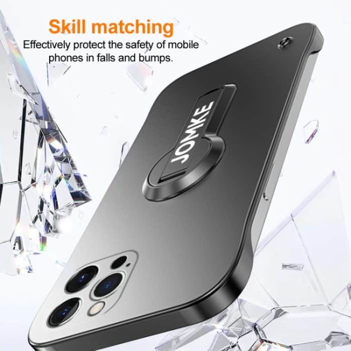 Backlack 360 Grad drehbarer Halter ohne Rahmen PC-Telefonhülle, For iPhone 13 Pro Max, For iPhone 13 Pro, For iPhone 13, For iPhone 13 mini – Bild 7