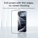 ZGA 0,33 mm 2,5D antistatische HD-Hartglasfolie, For iPhone 16 Pro Max, For iPhone 16 Pro, For iPhone 16 Plus, For iPhone 16 – Bild 3