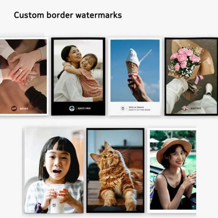 Original Xiaomi Mijia 1S Tragbarer Taschen-Fotodrucker, 1S Pocket Photo Printer – Bild 6