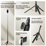 Xiaomi XMBJZPG01YM Zoom Bodenstehender Bluetooth-Ständer Selfie-Stick – Bild 6