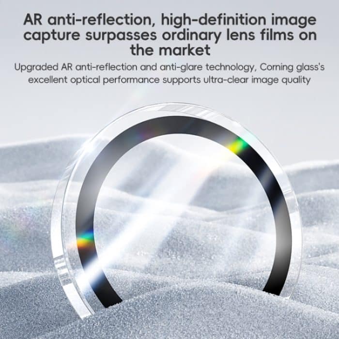 Benks King Kong Serie Corning Schutzfolie für einzelne klare Linsen, For iPhone 16 Pro Max, For iPhone 16 Pro – Bild 2