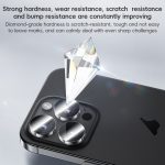 Benks King Kong Serie Corning Schutzfolie für einzelne klare Linsen, For iPhone 16 Pro Max, For iPhone 16 Pro – Bild 3