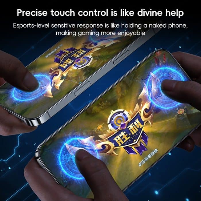 Benks Ice Sense Gaming Frosted Panzerglasfolie, For iPhone 16 Pro Max, For iPhone 16 Pro, For iPhone 16 Plus, For iPhone 16 – Bild 5