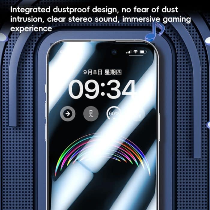 Benks Ice Sense Gaming Frosted Panzerglasfolie, For iPhone 16 Pro Max, For iPhone 16 Pro, For iPhone 16 Plus, For iPhone 16 – Bild 8