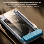 Benks Black Gold Series 3D-Wärmebiege-Vollkleber, vollflächige Abdeckung, HD-gehärteter Film, For iPhone 16 Pro Max, For iPhone 16 Pro, For iPhone 16 Plus, For iPhone 16 – Bild 11