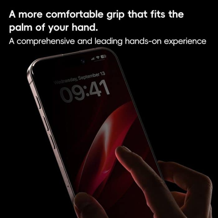 Benks Zero Sense Series Datenschutz-Schutzfolie aus gehärtetem Glas, For iPhone 16 Pro Max, For iPhone 16 Pro, For iPhone 16 Plus, For iPhone 16 – Bild 5