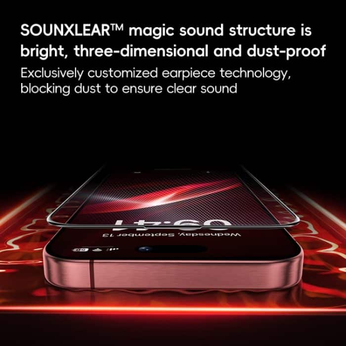 Benks Zero Sense Series HD gehärtete Schutzfolie, For iPhone 16 Pro Max, For iPhone 16 Pro, For iPhone 16 Plus, For iPhone 16 – Bild 7