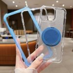 Mattes TPU Hybrid PC 3-in-1 MagSafe Halter Handyhülle, For iPhone 16 Pro Max, For iPhone 16 Pro, For iPhone 16 Plus, For iPhone 16, For iPhone 15 Pro Max, For iPhone 15 Pro – Bild 3