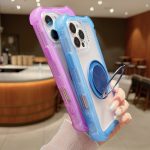 Mattes TPU Hybrid PC 3-in-1 MagSafe Halter Handyhülle, For iPhone 15 Plus, For iPhone 15, For iPhone 14 Plus, For iPhone 14, For iPhone 14 Pro, For iPhone 14 Pro Max – Bild 4