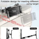 Yesido C117 Auto-Kopfstützen-Rücksitz-Telefon- und Tablet-Halterung, C117 – Bild 3