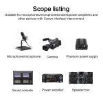 6,35 mm auf XRL Canon-Buchse, Zweikanal-Mikrofon-Audiokabel, 1m, 2m, 3m, 5m, 10m – Bild 5