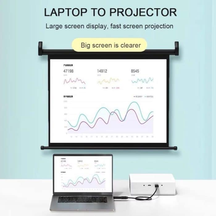 DP-zu-HDMI-4K-HD-Projektionskonverterkabel, DP to HDMI 4K – Bild 4