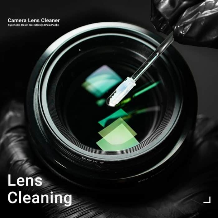 2UUL CL21 48 teile/schachtel Kamera Objektiv Staub Reinigung Synthetische Harz Gel Stick – Bild 2