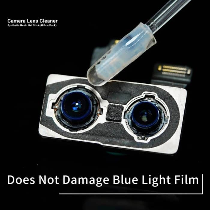 2UUL CL21 48 teile/schachtel Kamera Objektiv Staub Reinigung Synthetische Harz Gel Stick – Bild 5