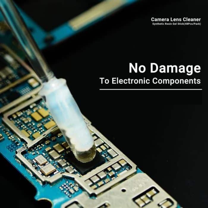 2UUL CL21 48 teile/schachtel Kamera Objektiv Staub Reinigung Synthetische Harz Gel Stick – Bild 8