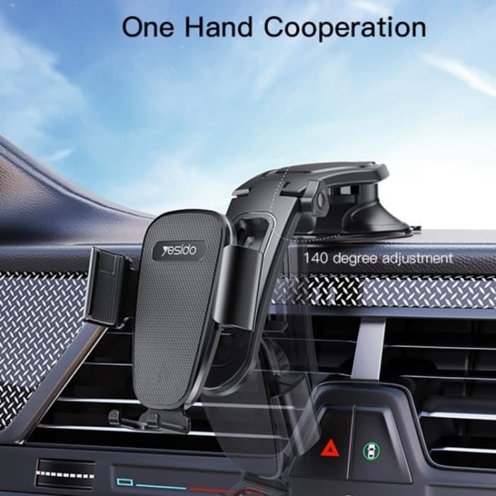 Yesido C130 Auto-Armaturenbrett-Handyhalterung mit Saugnapf, C130 – Bild 3