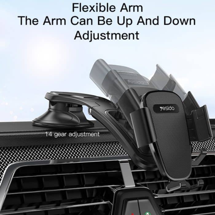 Yesido C130 Auto-Armaturenbrett-Handyhalterung mit Saugnapf, C130 – Bild 5