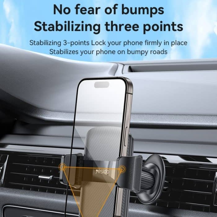 Yesido C251 Auto-Luftauslass-Schwerkraftklemme, Handyhalterung, C251 – Bild 3