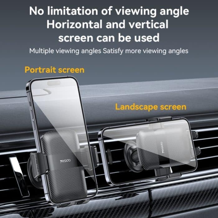Yesido C251 Auto-Luftauslass-Schwerkraftklemme, Handyhalterung, C251 – Bild 6