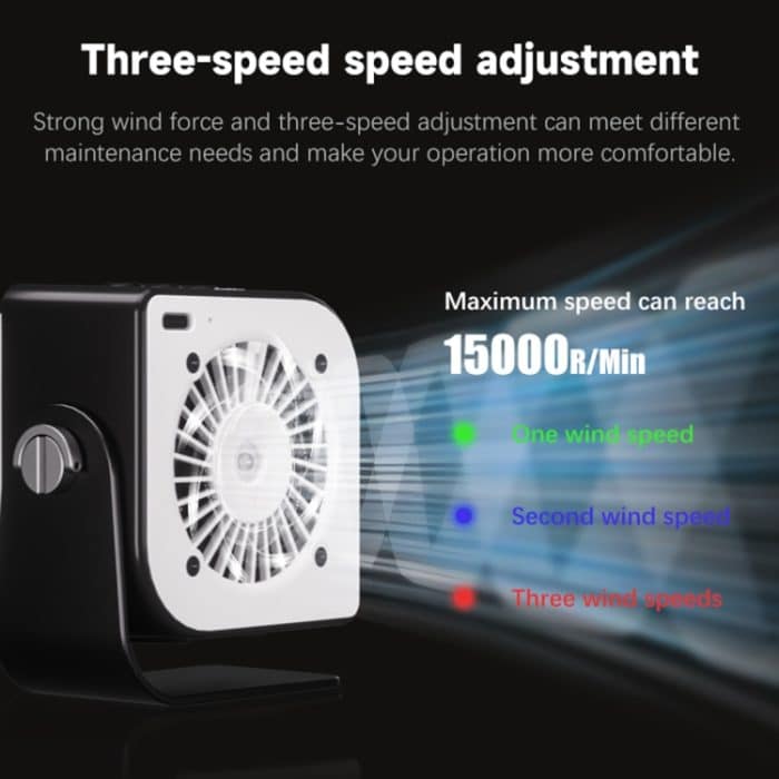 TBK F001 3 in 1 Rauchen & UV-Härtung & Filtration Rauchabzug Multifunktionsventilator – Bild 4