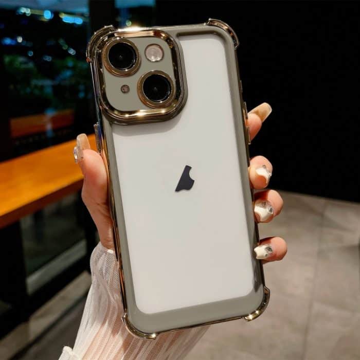 EDA007168509A.jpg Zweifarbige Plattierung Space PC Hybrid TPU-Telefonhülle, For iPhone 14 Plus, For iPhone 14, For iPhone 14 Pro, For iPhone 14 Pro Max – Bild 1