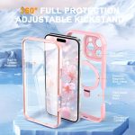 Skin Feel MagSafe Holder 360 Ganzkörper-Telefonhülle, For iPhone 16 Pro Max, For iPhone 16 Pro, For iPhone 16 Plus, For iPhone 16 – Bild 2