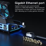 YCE-V279A 9-in-1-USB-C-Gaming-Dockstation mit abnehmbarem Lüfter, 9 in 1 – Bild 4