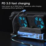 YCE-V279A 9-in-1-USB-C-Gaming-Dockstation mit abnehmbarem Lüfter, 9 in 1 – Bild 5