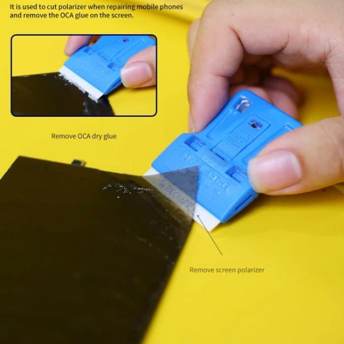 Mechanic BC10s Hochscharfer, isolierter Keramik-Klingensatz mit Klingenhalter – Bild 4