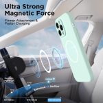 MagSafe-Telefonhülle mit Saugnapf aus Silikon und Displayschutzfolie, For iPhone 15 Plus, For iPhone 15, For iPhone 14 Plus – Bild 3