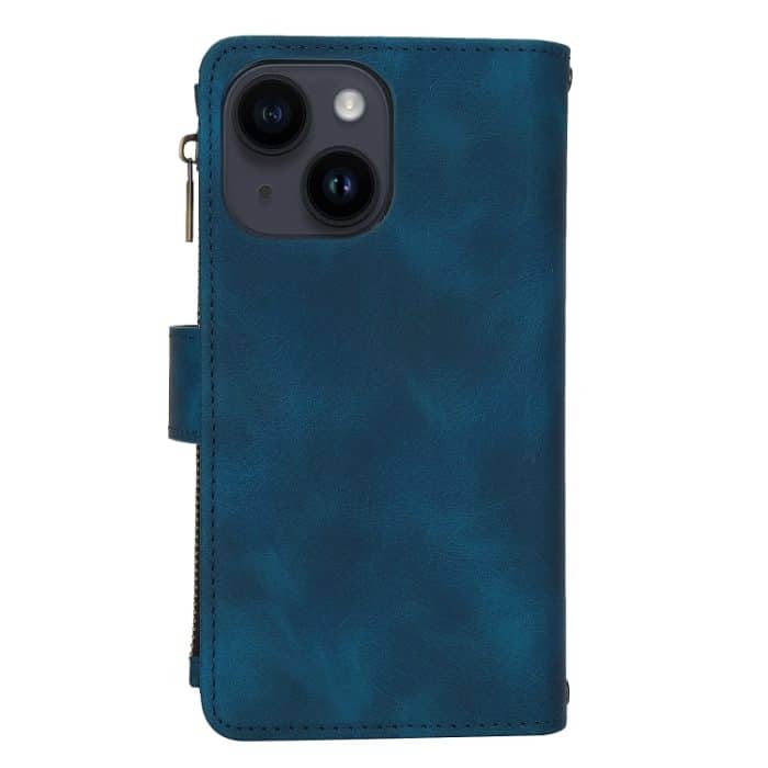 Dream 9-Karten-Reißverschluss-Geldbörse RFID-Leder-Telefonhülle mit Umhängeband, For iPhone 14 Plus, For iPhone 14, For iPhone 14 Pro, For iPhone 14 Pro Max – Bild 3