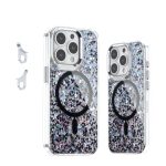 Epoxy Glitter MagSafe Magnetische TPU-Telefonhülle, For iPhone 15 Pro Max, For iPhone 15 Pro, For iPhone 15 Plus, For iPhone 15