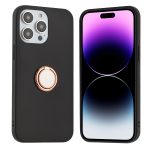 Mattes TPU-Telefongehäuse mit Ringhalter, For iPhone 16 Pro Max, For iPhone 16 Pro, For iPhone 16 Plus, For iPhone 16, For iPhone 15 Pro Max, For iPhone 15 Pro, For iPhone 15 Plus, For iPhone 15