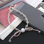 Handy Anti-Verlust Bowknot Perlenkette Kurzes Schlüsselband – Bild 5
