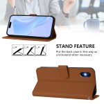 Skin Feel Handyhülle aus einfarbigem Leder mit Umhängeband, For iPhone XS / X – Bild 3
