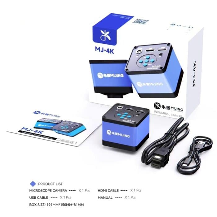 Mijing MJ-4K 4K HD Industrie-Mikroskopkamera – Bild 5