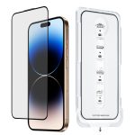 Staubfreie, einfach zu installierende HD-Hartglasfolie, For iPhone 14 Pro, For iPhone 14 Pro Max, For iPhone 13 Pro Max, For iPhone 13 Pro, For iPhone 13, For iPhone 12, For iPhone 12 Pro Max, For iPhone 12 Pro, For iPhone 11 Pro Max, For iPhone 11