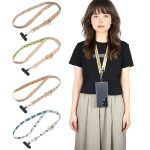 Retro Ethno-Stil Crossbody langes Umhängeband Handy Anti-Verlust Umhängeband – Bild 2