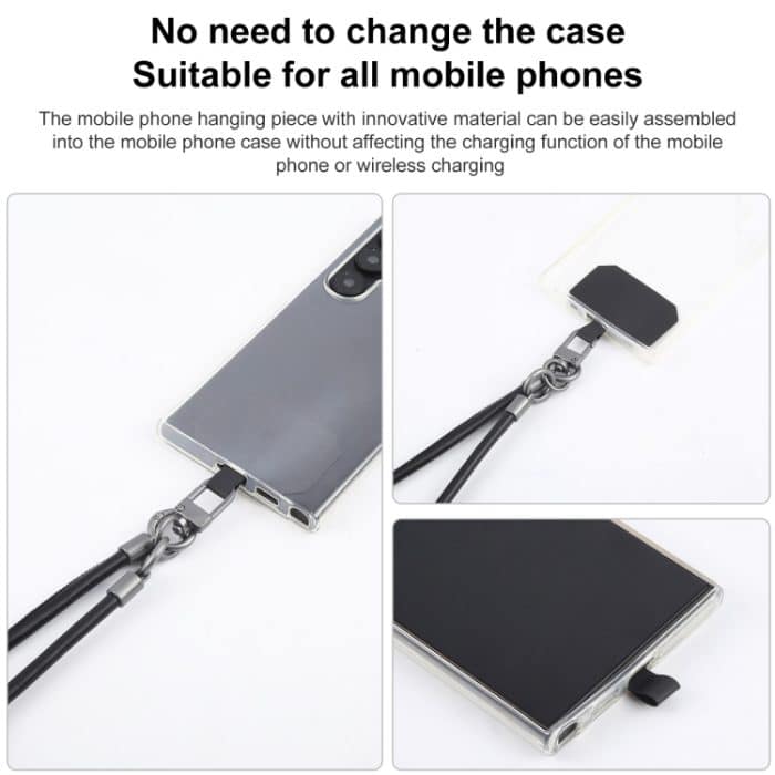 Leder-Umhängeband für Telefon, Anti-Verlust, langes Umhängeband – Bild 3