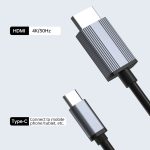 L17 USB-C / Typ-C zu HDMI Konvertierungskabel HD Gleiche Bildschirm Adapter Kabel, L17 Type-C to HDMI – Bild 4