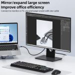 L17 USB-C / Typ-C zu HDMI Konvertierungskabel HD Gleiche Bildschirm Adapter Kabel, L17 Type-C to HDMI – Bild 5