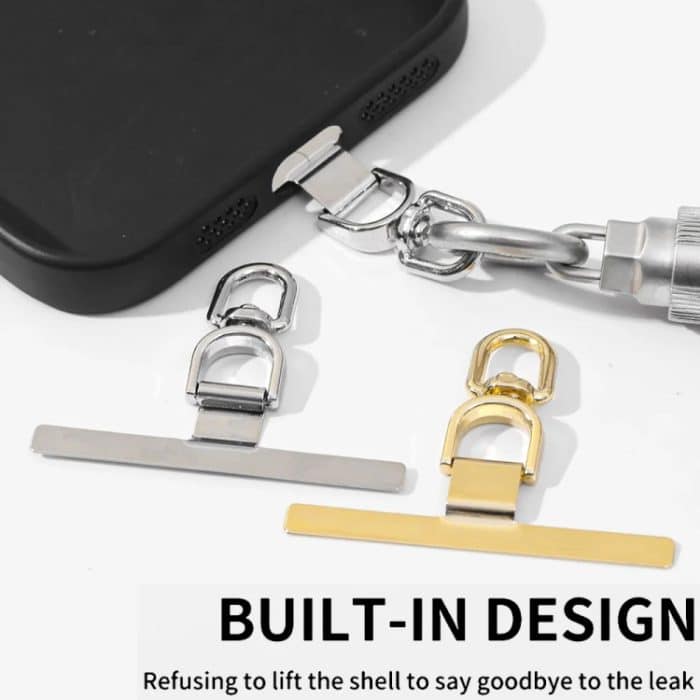 360-Grad-Drehung T-förmige Metall-Mobiltelefon-Lanyard-Befestigungsdichtung – Bild 3