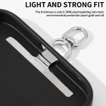 360-Grad-Drehung T-förmige Metall-Mobiltelefon-Lanyard-Befestigungsdichtung – Bild 4