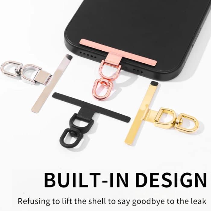 360-Grad-Drehung T-förmige Metall-Mobiltelefon-Lanyard-Befestigungsdichtung – Bild 6