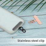 360-Grad-Drehung, ovale Metall-Befestigungsdichtung für Handy-Lanyard – Bild 4