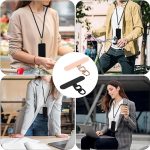 360-Grad-Drehung, ovale Metall-Befestigungsdichtung für Handy-Lanyard – Bild 5